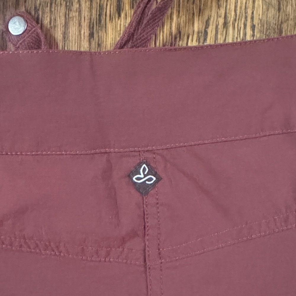 Prana size Large rust red Skirt with Drawstring swim quick dry - Picture 4 of 5